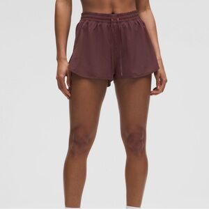 lululemon Side-Cinch High-Rise Short 1.5” - Goodnight Plum